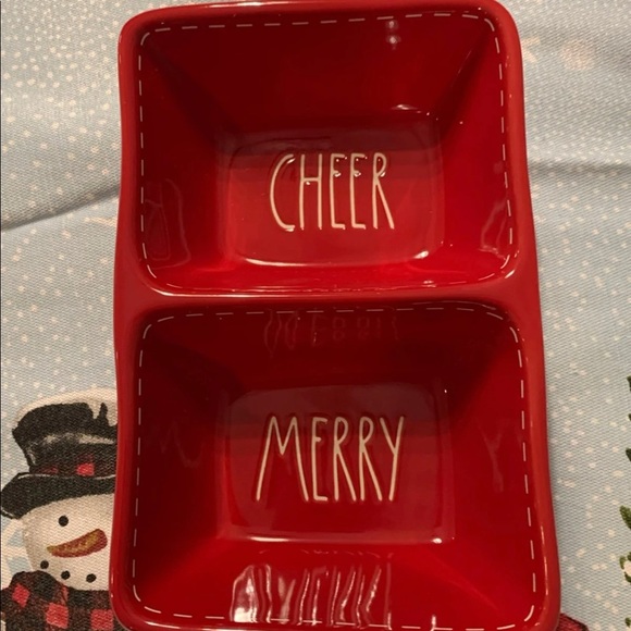 New Rae Dunn appetizer holiday server - Picture 2 of 3